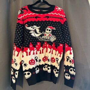Nightmare Before Christmas Ugly Sweater unisex Small